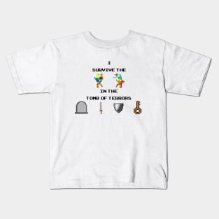 I survive the tomb of terrors Kids T-Shirt